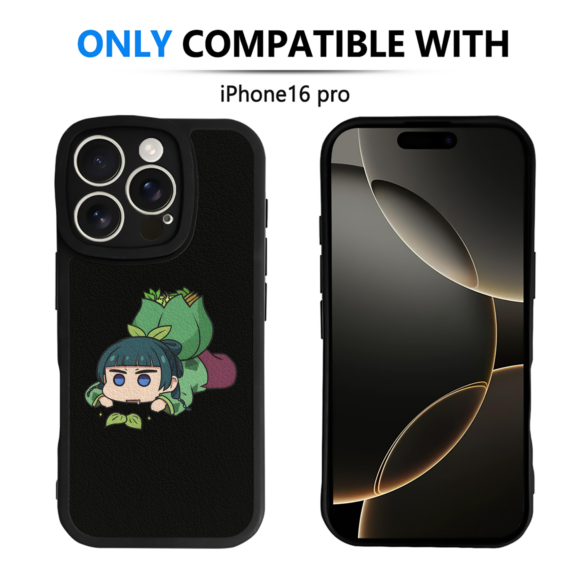 薬屋のひとりごと The Apothecary Diaries 【iPhone 16シリーズ対応】シリコンスマホケース（レザー調） 材質：シリコン
